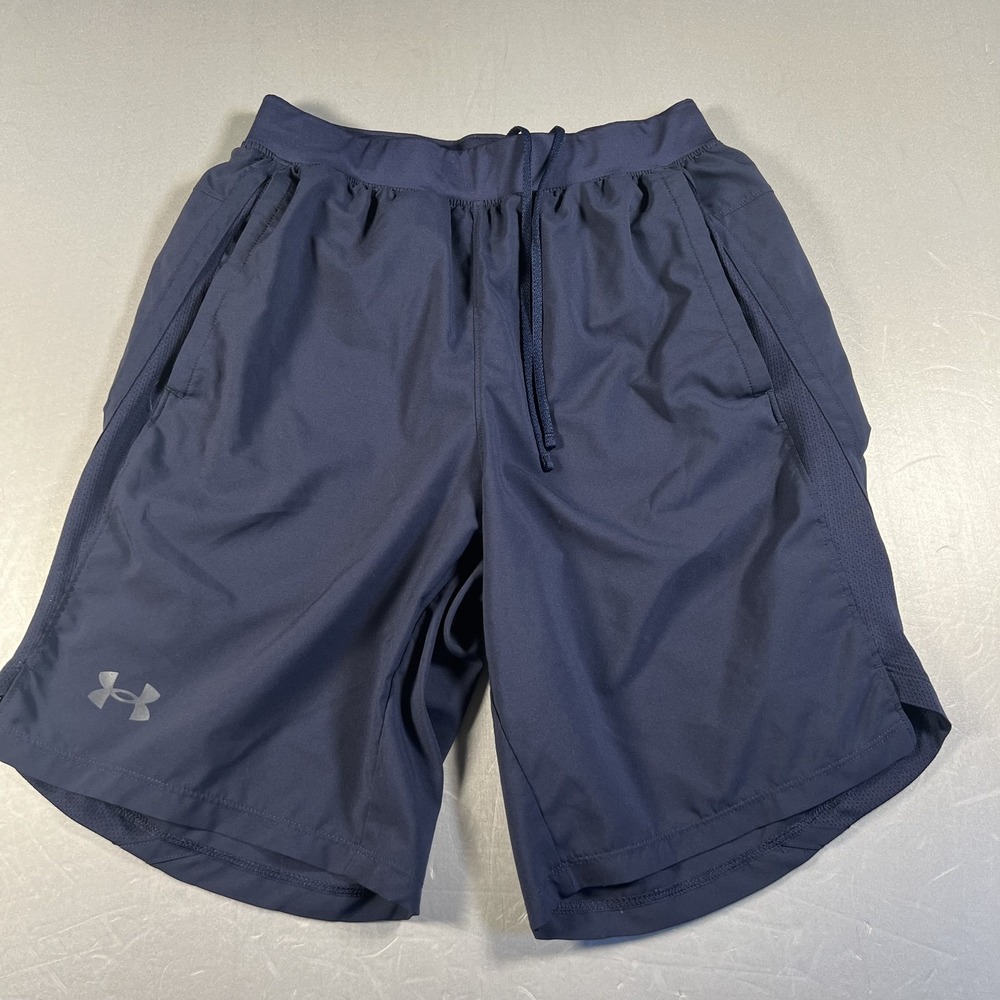 Under Armour Shorts womens Medium Athletic‎ Running Lined Pockets Drawstring